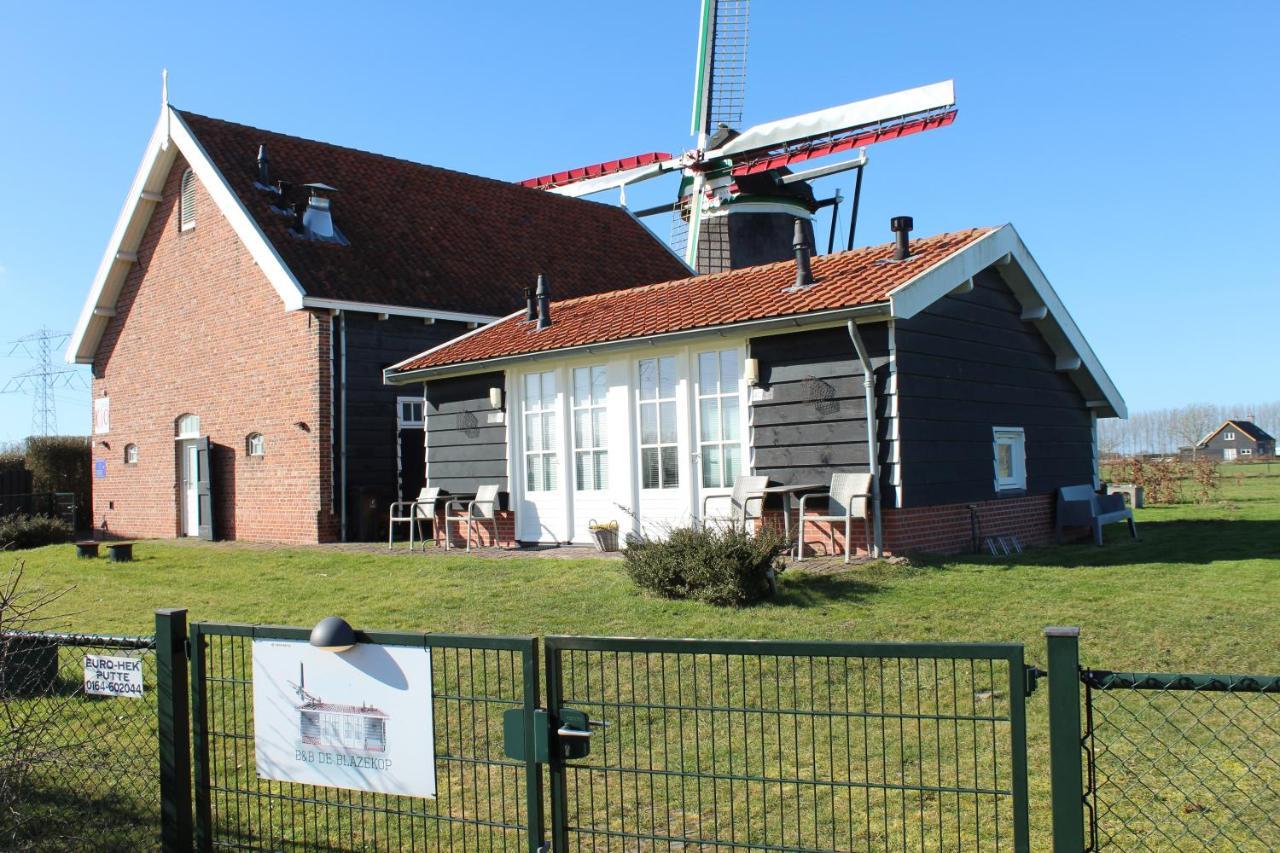 Bij Molen De Blazekop, Rustig En Landelijk Ovezande Bagian luar foto